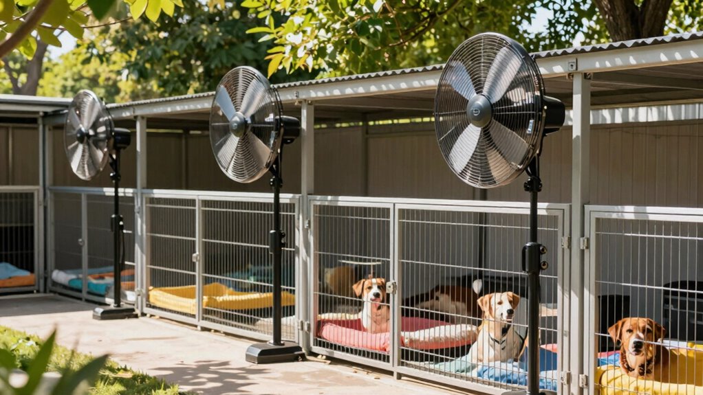 top kennel fans for summer