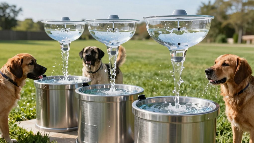 top large capacity dog waterers
