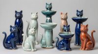 top large ceramic cat fountains