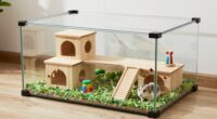 top large glass hamster cages