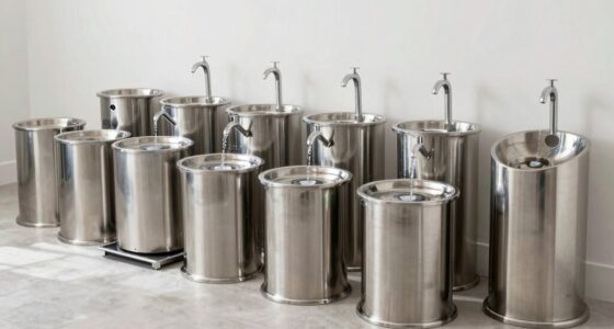 top large steel dog fountains