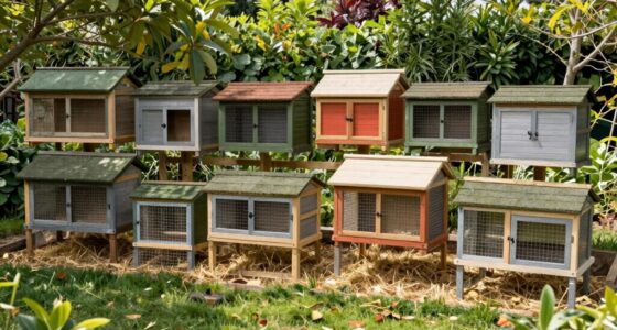 top large weatherproof rabbit hutches