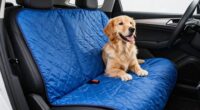 top leather seat dog covers