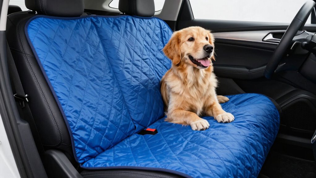 top leather seat dog covers