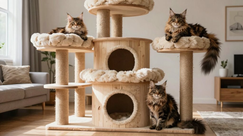 top maine coon cat tree