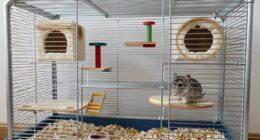 top metal shelves cages