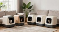 top multi cat litter box enclosures