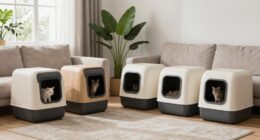 top multi cat litter box enclosures