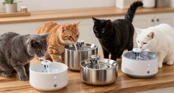 top multi cat pet fountains