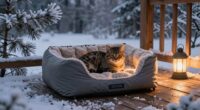 top outdoor heated cat beds