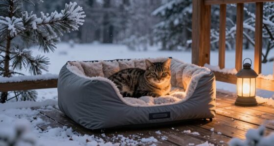 top outdoor heated cat beds