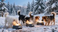top outdoor heated dog bowls