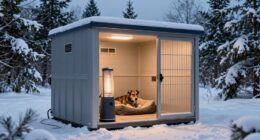top outdoor kennel heaters