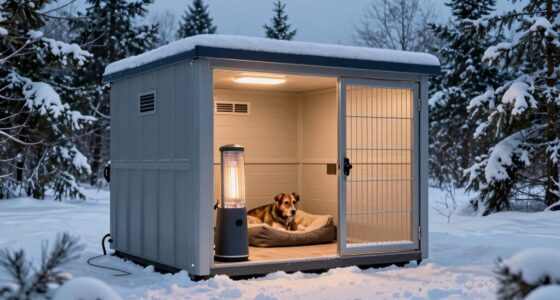 top outdoor kennel heaters