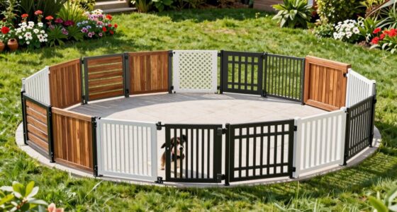 top outdoor patio dog gates