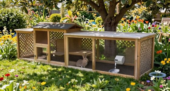 top outdoor rabbit enclosures
