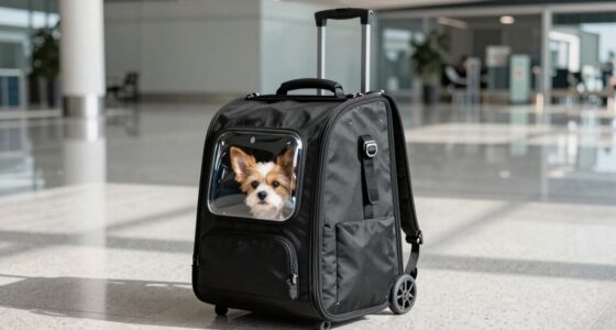 top pet backpack wheels
