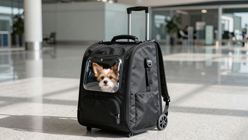 top pet backpack wheels