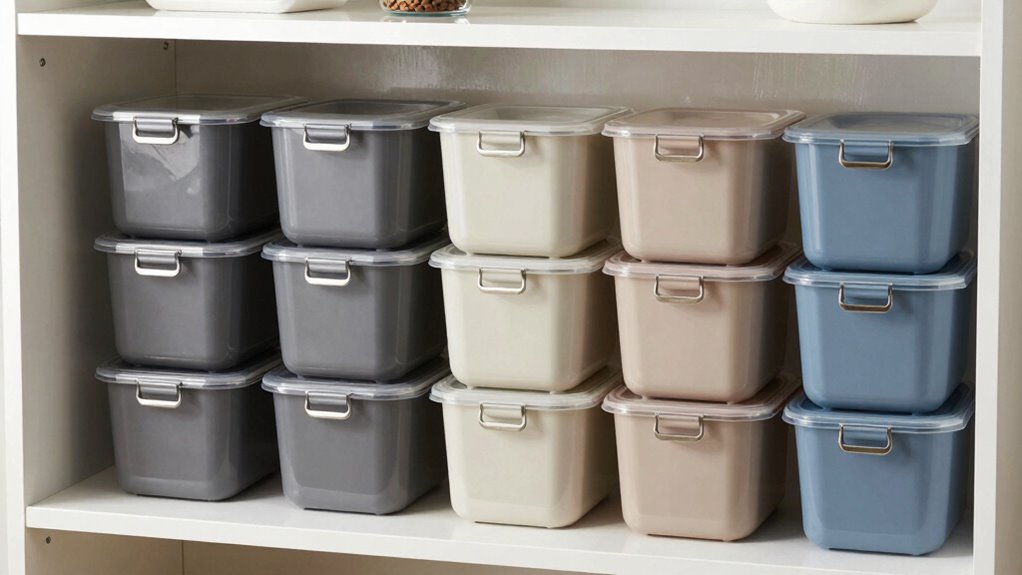 top pet food storage bins