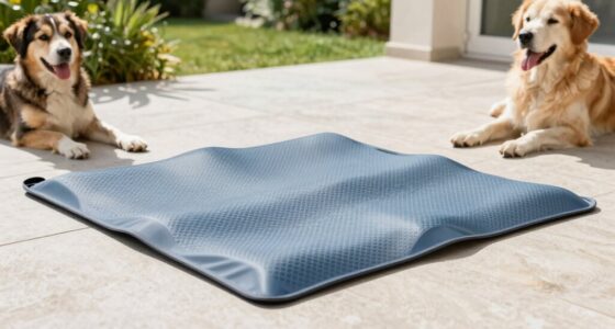 top pressure activated cooling mats