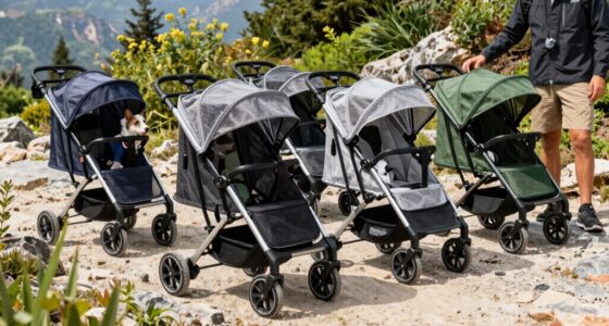 top rugged pet strollers