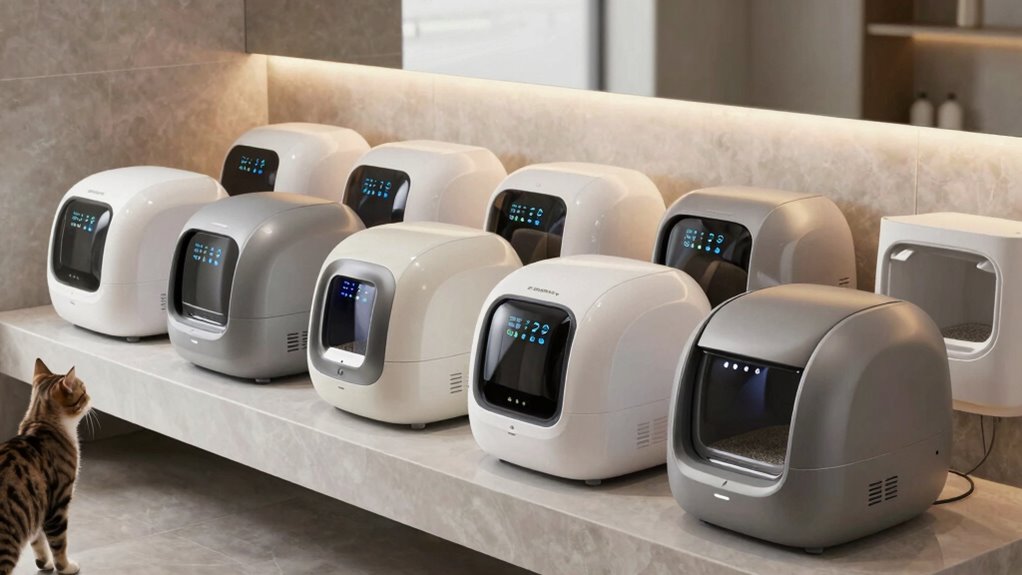 top self cleaning litter boxes