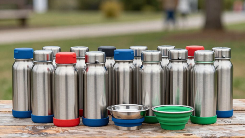 top stainless steel dog bottles