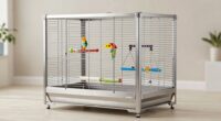 top stainless steel parrot cages