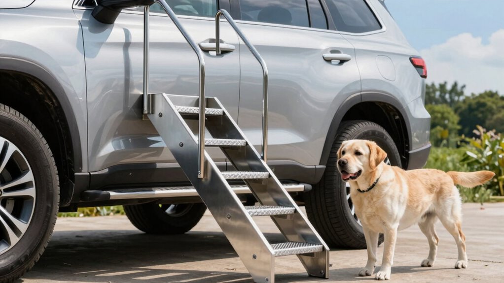 top suv and truck dog stairs