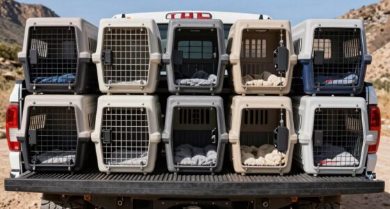 top truck bed dog crates