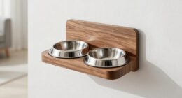 top wall mounted dog feeders