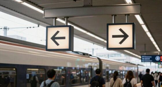 train directional cues