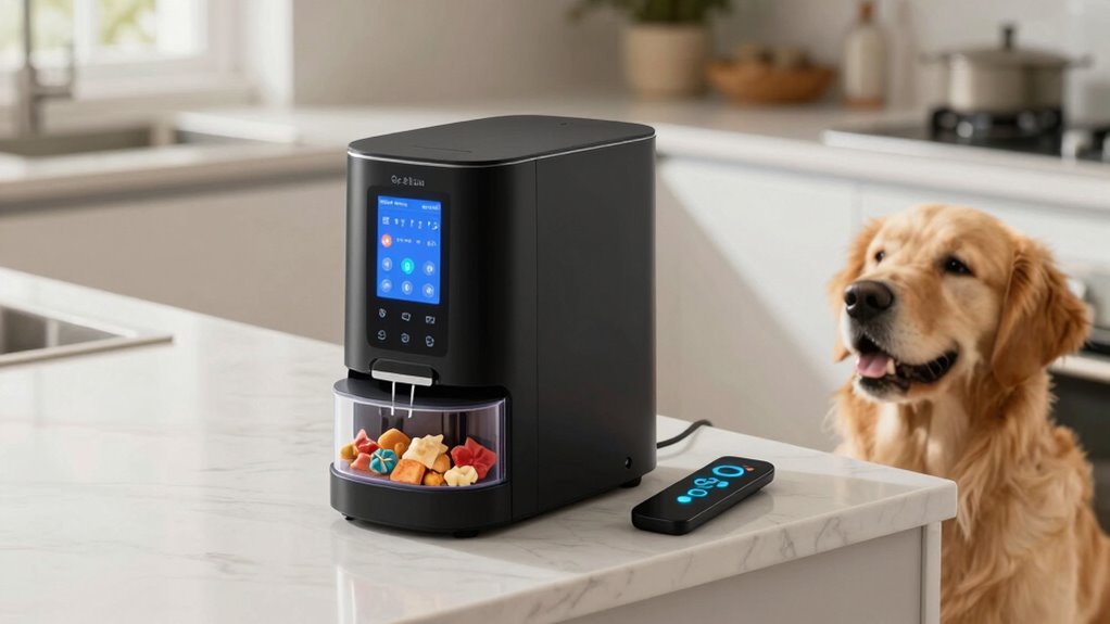 treat dispenser features and connectivity
