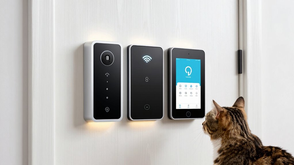 types of smart pet doors