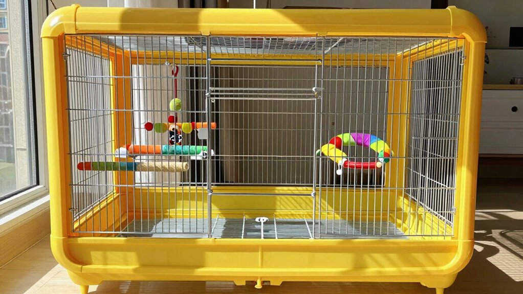 upgrade cage for comfort