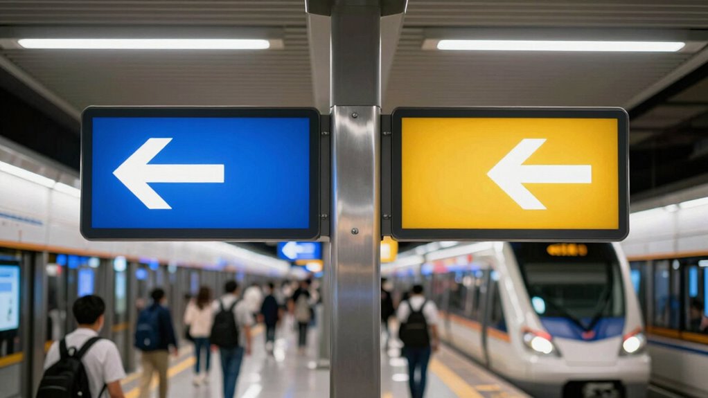 use visual and physical aids