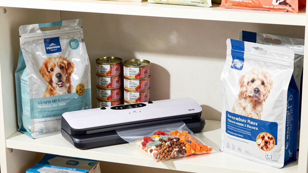 vacuum sealing preserves perishable pet foods