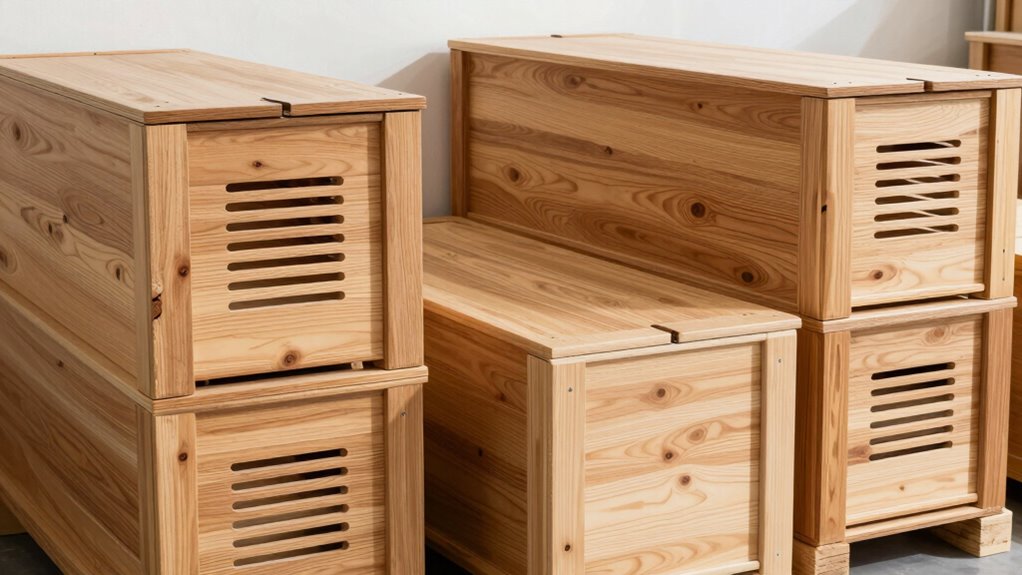 ventilated safe durable crates