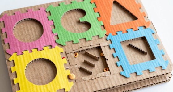 zero cost cardboard puzzle designs