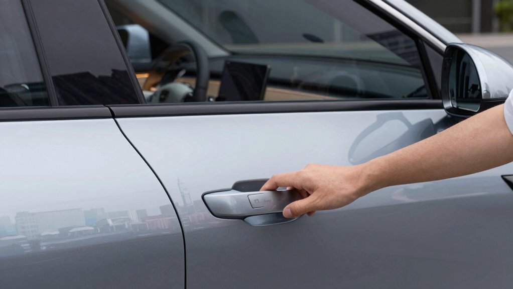 activate automatic door lock