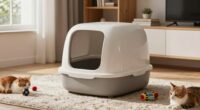 bigger litter boxes prevent mess