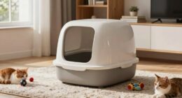 bigger litter boxes prevent mess
