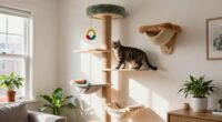 build a cat climbing wall
