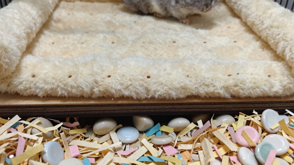 cage flooring material safety