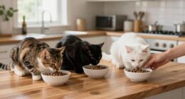 calm multi pet feeding routines