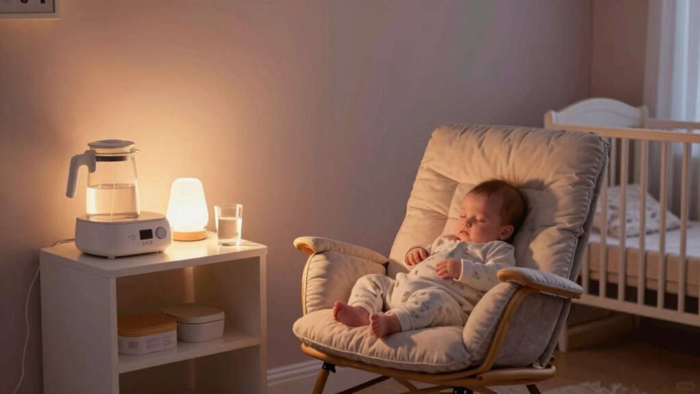calm organized consistent nighttime routines