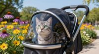 cat stroller benefits debate
