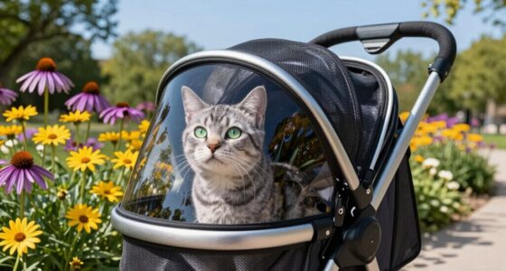 cat stroller benefits debate