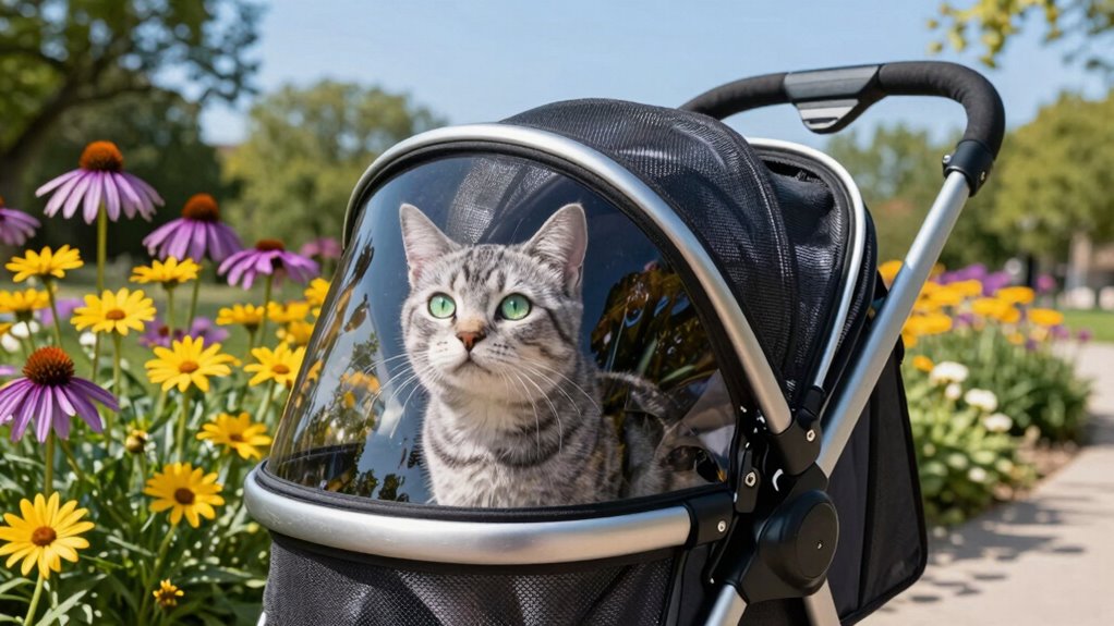 cat stroller benefits debate