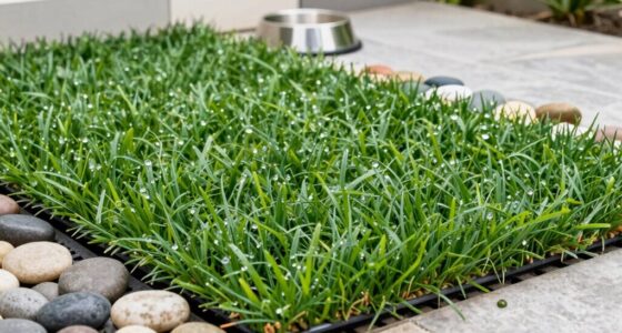 cleaning and maintaining artificial grass